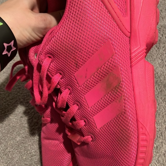 Adidas Hot Pink Tennis Shoes - Picture 5 of 7